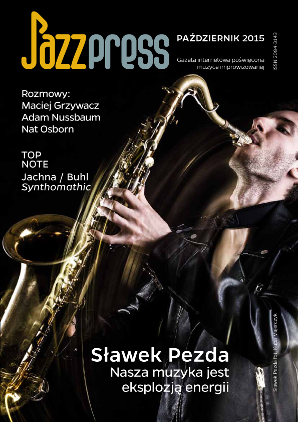 Sławek Pezda JazzPress 10/2015