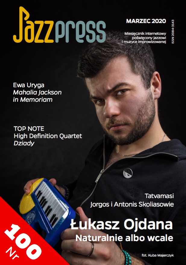 Łukasz Ojdana JazzPress 03-2020 fot. Kuba Majerczyk