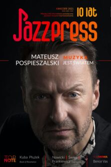 jazzpress okładka Mateusz Pospieszalski fot. Kuba Majerczyk