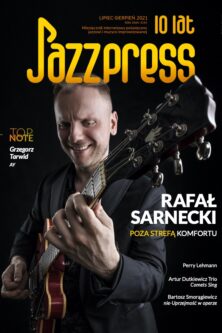 jazzpress okładka Rafał Sarnecki fot. Kuba Majerczyk